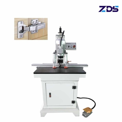 1.1kw Single Head Hinge Hole Vertical Drilling Machine For Wood Or Steel
